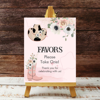 Poster Favoritos para festas Tomam Um Tema Moderno Da Cow