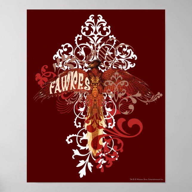Poster Fawkes Spread Wings (Frente)