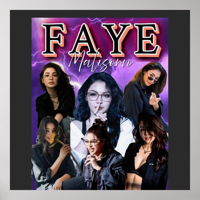 Poster Faye Malisorn Peraya (Frente)