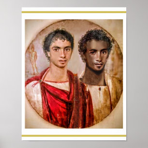 Poster Fayum Lovers ... Período romano no Egito