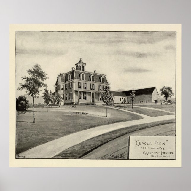 Poster Fazenda cupola (Frente)