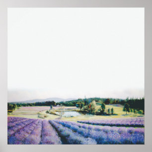 Pôster Fazenda de lavanda na Ilha San Juan por Bryn Barna