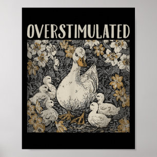 Poster Fazenda de Pato-de-Overstimulação