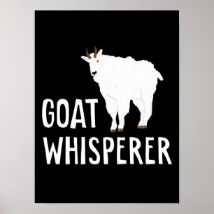 Poster Fazenda Engraçada De Cabra Engraçada Pet Goat
