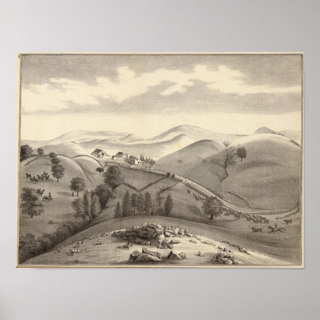 Pôster Fazenda Escura, pico de Missão (Frente)