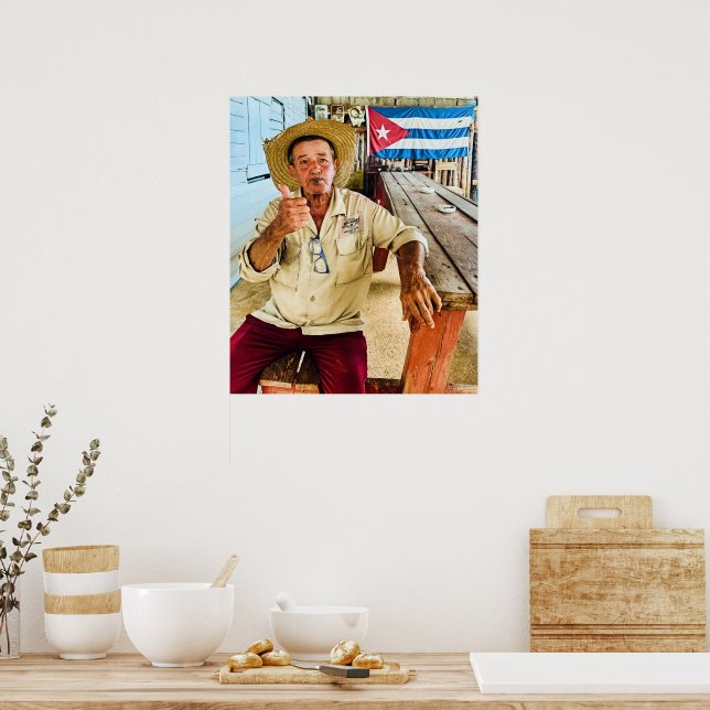 Poster Fazenda Macondo Avô (Cozinha)