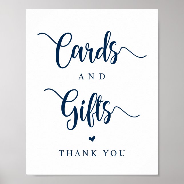 Poster Fazenda russa, Marinho azul, cartões de casamento  (Frente)