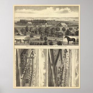 Pôster Fazenda Wahoo Valley, Nebraska