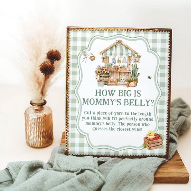 Poster Fazendeiros vendem o tamanho da cintura Mamãe (Criador carregado)