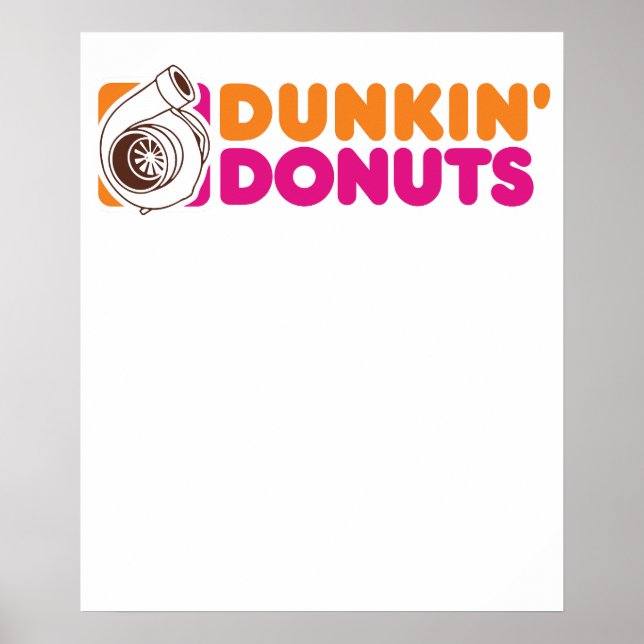 Poster Fazendo Donuts - Entusiasta Divertido de Corridas  (Frente)
