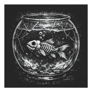 Pôster "Fazendo Grande" - Peixe Dourado por BurnsInHell