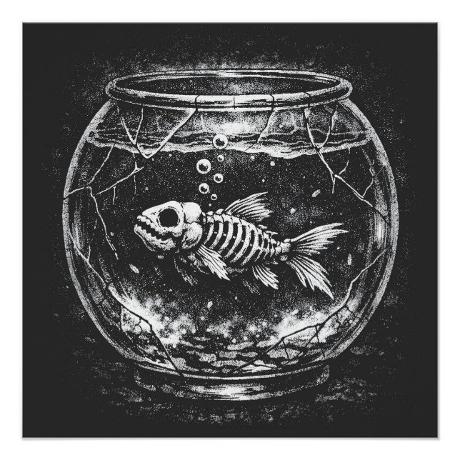 Pôster "Fazendo Grande" - Peixe Dourado por BurnsInHell (Frente)