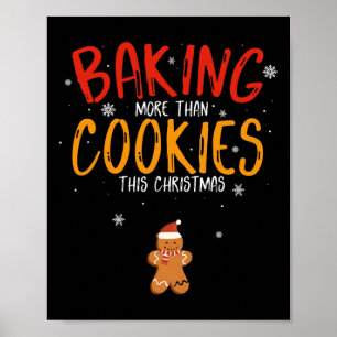 Poster Fazendo Mais Do Que Cookies Neste Natal Fator Xmas