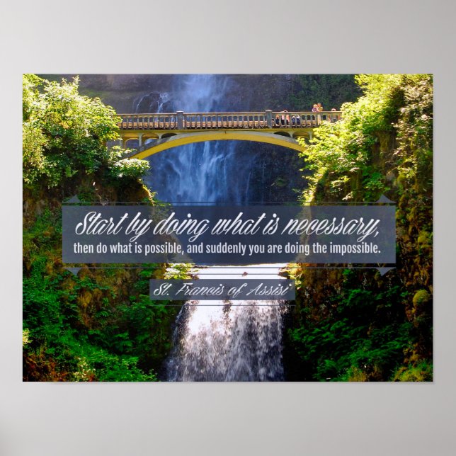 Poster Fazendo O Impossível (Frente)