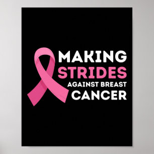 Poster Fazer Contra A Consciência Do Cancer Da Mama