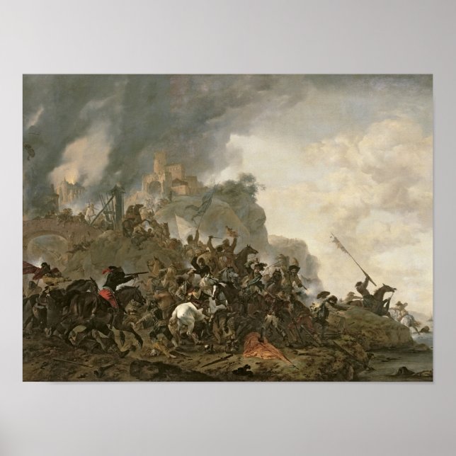 Poster Fazer de cavalaria a Sortie (Frente)