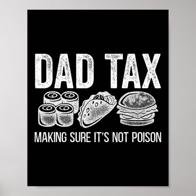 Poster Fazer de impostos com certeza que não é um Dia de  (Frente)