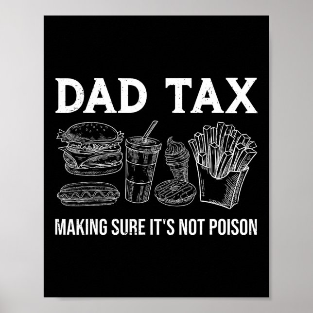 Poster Fazer de impostos com certeza que não é um Dia de  (Frente)