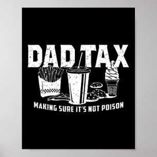 Poster Fazer de impostos com certeza que não são camisas