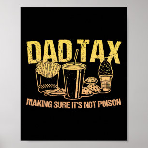 Poster Fazer de impostos de certeza que não é um Pai de v