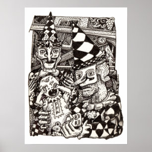 Pôster Fazer do Homem, por Brian Benson