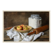 Fazer e torta de maçã