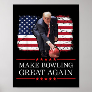 Poster Fazer Excelente De Boliche Novamente - Boliches En