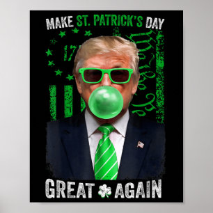 Poster Fazer Excelente De Dia de São Patrício Novamente E