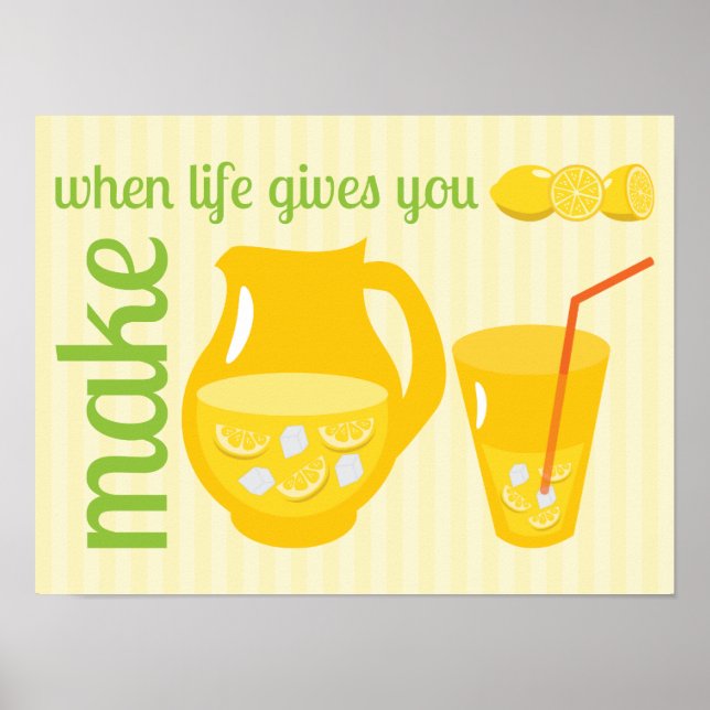 Poster Fazer Limonada (Frente)