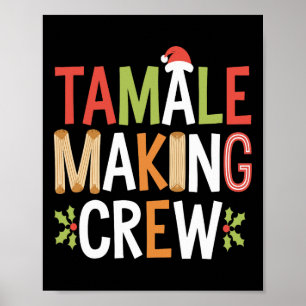 Poster Fazer Tamale Feriado Mexicano no Natal