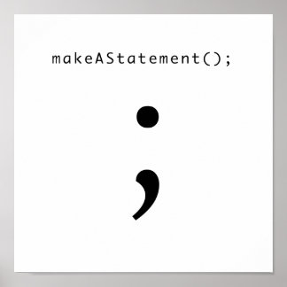 Poster Fazer Uma Declaração