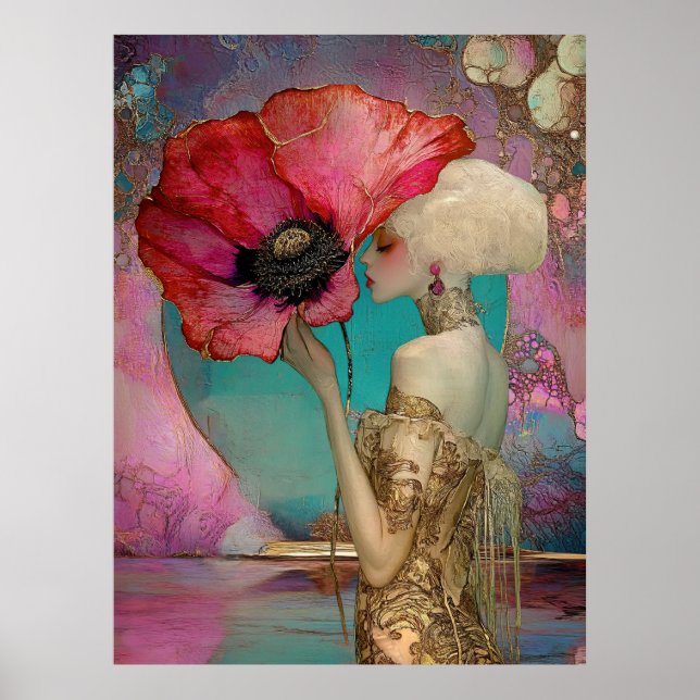 Poster *~* FD2 18 Nouveau Fantasy Ethereal Dreamlike Post (Frente)