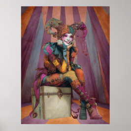 Poster FD2 Circus Clowe Art Vintage Retro Carnaval art 2