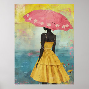 Poster *~* FD2 Deusas Negras Tropicais Vibrantes Ho 7