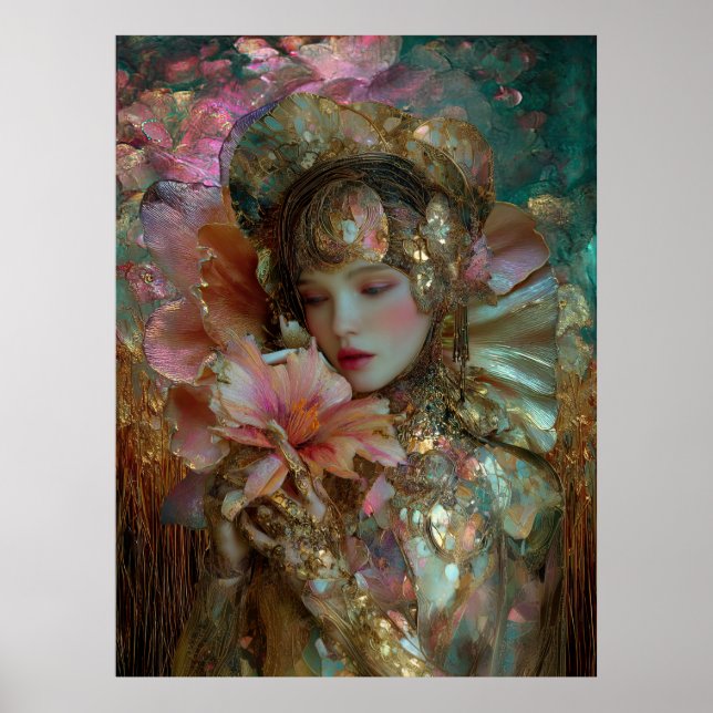 Poster - FD2 Dreamy Enchanting Fantasy Muse Iridescent 33 (Frente)