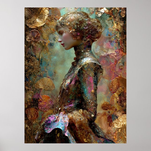 Poster - FD2 Enchanting Fantasy Dreamy Muse Iridescent 1 (Frente)