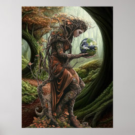 Poster *~* FD3 Árvore de Vida Guardiã da Terra 20