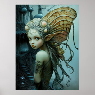 Poster *~* FD3 Fantasia de Ninfa Mágica Floresta 6