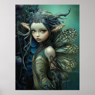 Poster *~* FD3 Fantasia em Ninfa Mágica Floresta 26