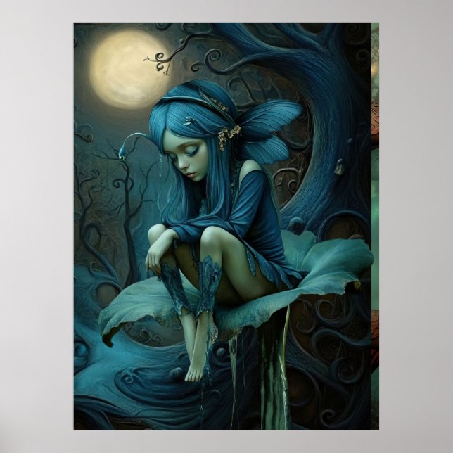 Poster *~* FD3 Fantasia Surreal de Ninfas Florestais 45 (Frente)