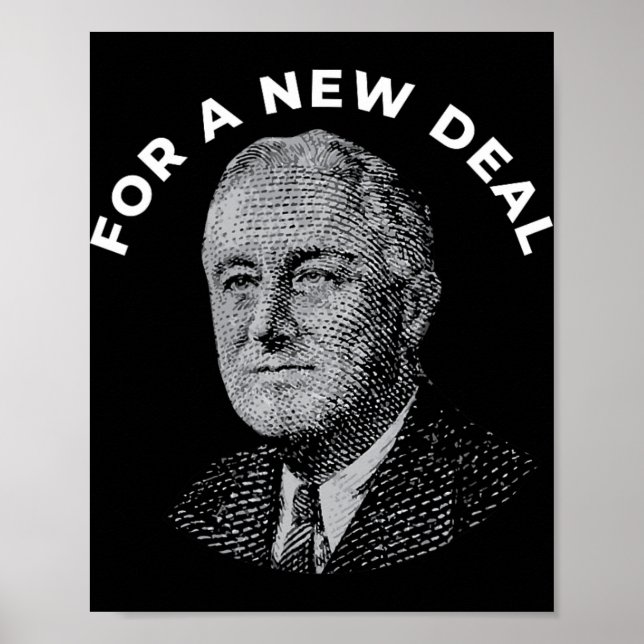 Poster Fdr President Franklin Roosevelt New  (Frente)