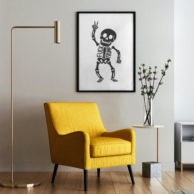 Poster FDT Trump Funny Anti Trump Skype (Criador carregado)