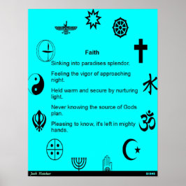 Poster Fé
