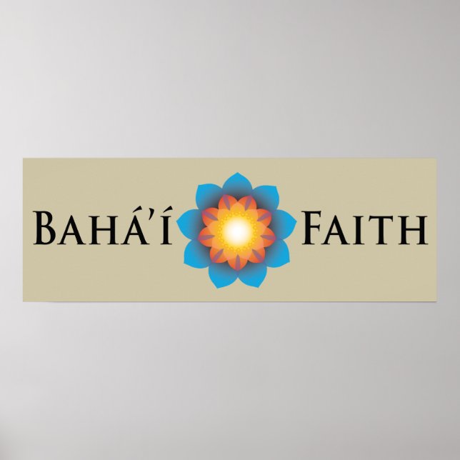 Poster Fé Bahá'í (Frente)