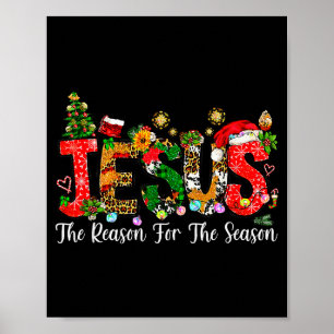 Poster Fé Cristã Jesus É A Razão Da Temporada