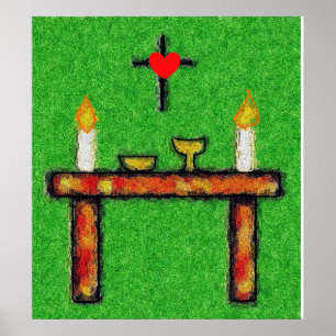Pôster Fé & culto