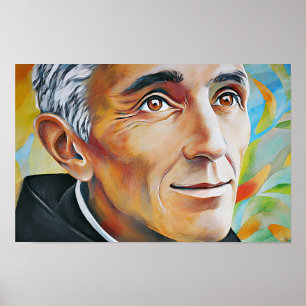 Poster Fé Radiante de Santo Paulo da Cruz