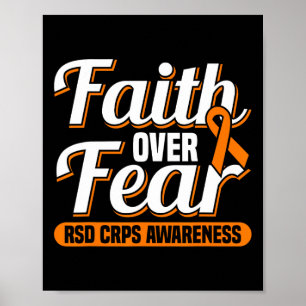Poster Fé Sobre O Medo Da Consciência Do Rsd Crps