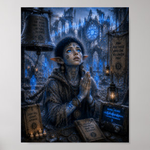 Poster Fé / Tocador de Sino / Catedral Congelada