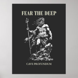 Poster Fear the Deep – Poseidon Mythic
